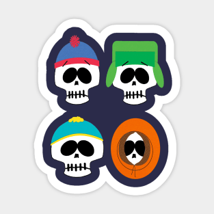 Southern Skulls Sticker